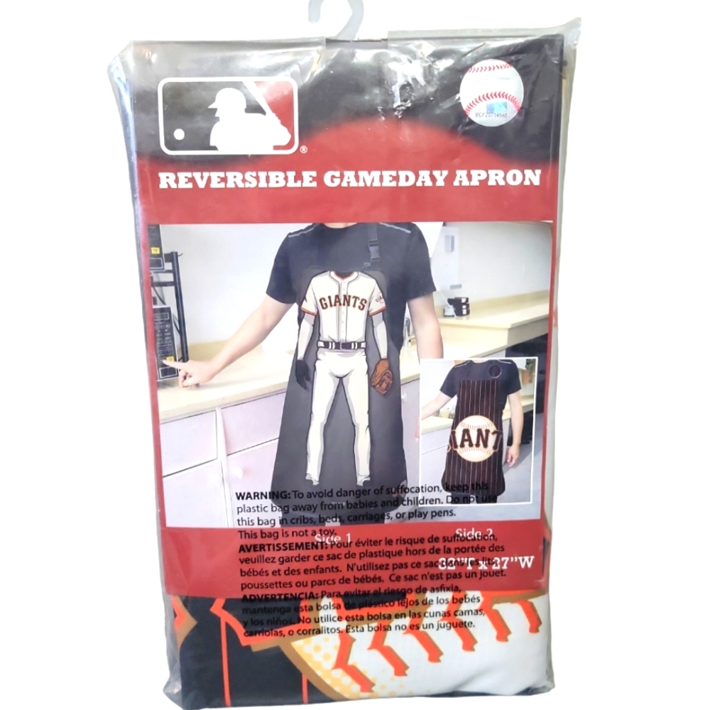 San Francisco Giants Reversible Gameday Apron MLB NEW